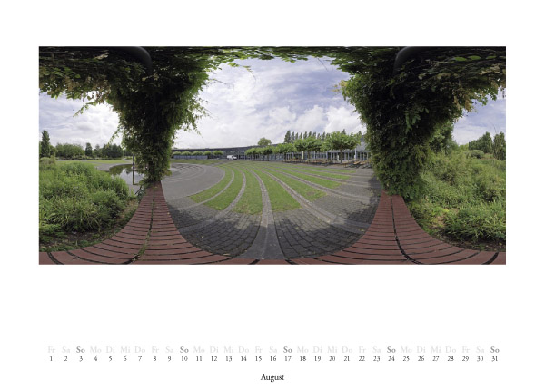 360 Grad  Panoramakalender